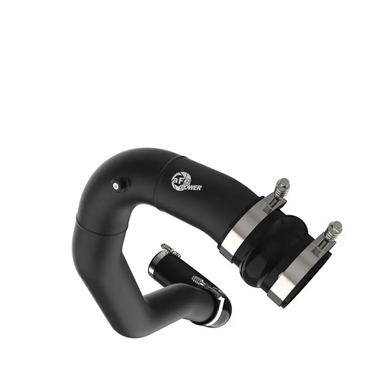 aFe 46-20079-B afe 08-10 Ford Trucks V8-6.4L (td) BladeRunner 3 IN Aluminum Hot Charge Pipe - Black
