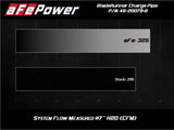 afe 08-10 Ford Trucks V8-6.4L (td) BladeRunner 3 IN Aluminum Hot Charge Pipe - Black - Truck & Automotive