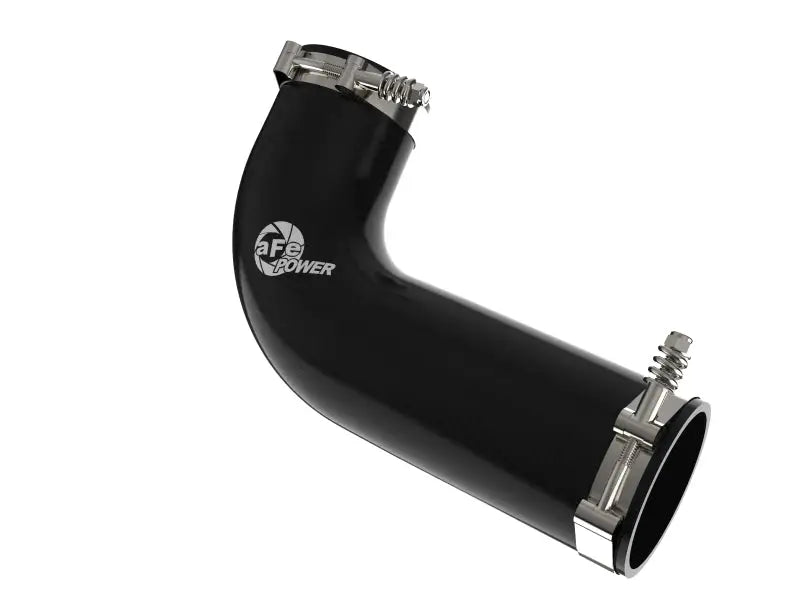 afe 08-10 Ford Trucks V8-6.4L (td) BladeRunner 3 IN Aluminum Hot Charge Pipe - Black - Truck & Automotive