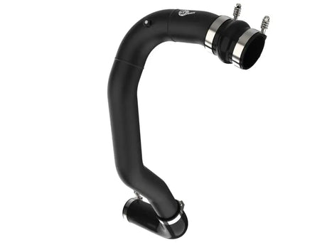afe 08-10 Ford Trucks V8-6.4L (td) BladeRunner 3 IN Aluminum Hot Charge Pipe - Black - Truck & Automotive