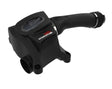 Black air intake system.