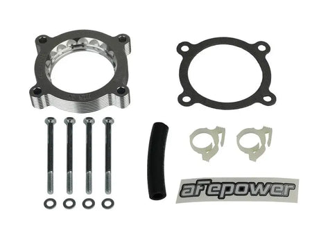 aFe 11-14 Ford Mustang/ F-150 V6 3.7L Silver Bullet Throttle Body Spacer - Truck & Automotive