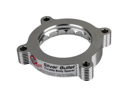 aFe 11-14 Ford Mustang/ F-150 V6 3.7L Silver Bullet Throttle Body Spacer - Truck & Automotive