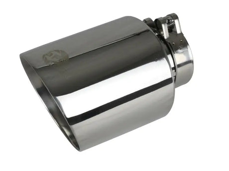 Chrome exhaust tip with clamp on dodge durango mach force-xp cat-back exhaust system