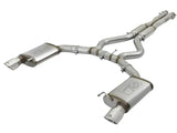 Stainless steel Dodge Durango Mach Force-Xp cat-back exhaust system with polished tip