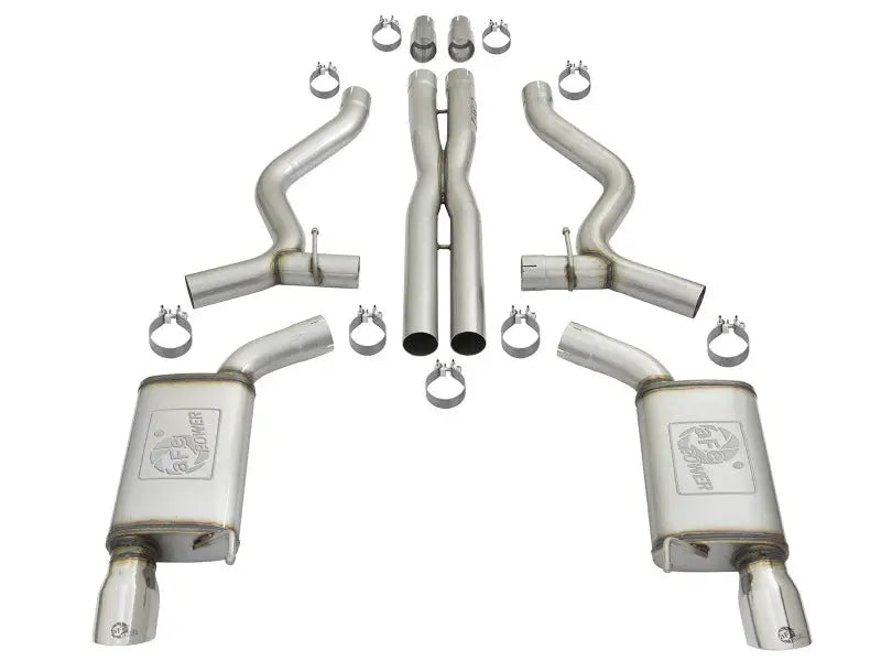 Stainless steel exhaust system for Dodge Durango Mach Force-Xp cat-back exhaust upgrade