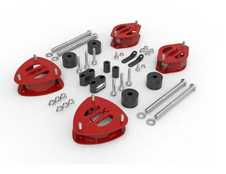 Red and black suspension lift kit for Subaru Outback 0in lift kit upgrade