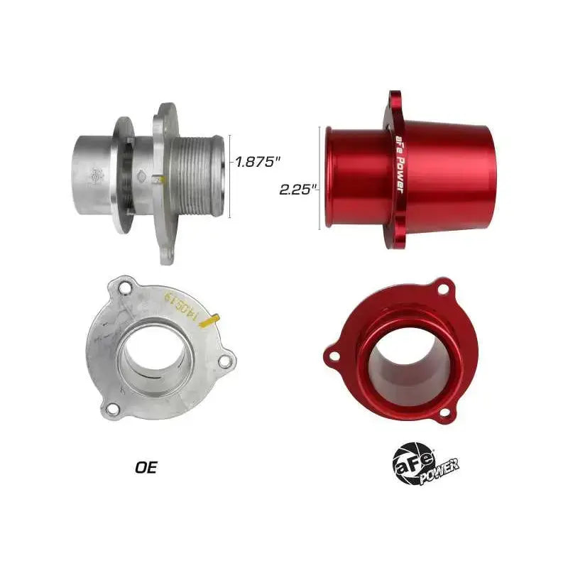 aFe 15-19 VW GTI Turbocharger Inlet Pipe - Red 
