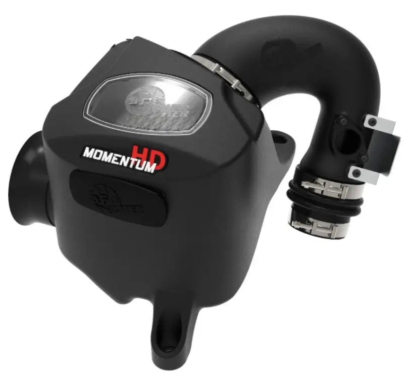 Black air intake system for Toyota Hilux with aFe Momentum HD Cold Air Intake