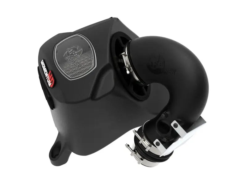 Black air intake system for Toyota Hilux with aFe Momentum HD Cold Air Intake