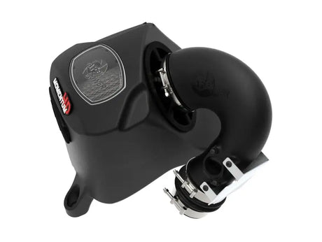 Black air intake system for Toyota Hilux with aFe Momentum HD Cold Air Intake