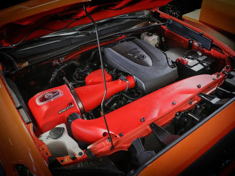 aFe 16-23 Toyota Tacoma V6 3.5L Momentum GT Red Edition Cold Air Intake System w/ Pro DRY S Filter - Truck & Automotive