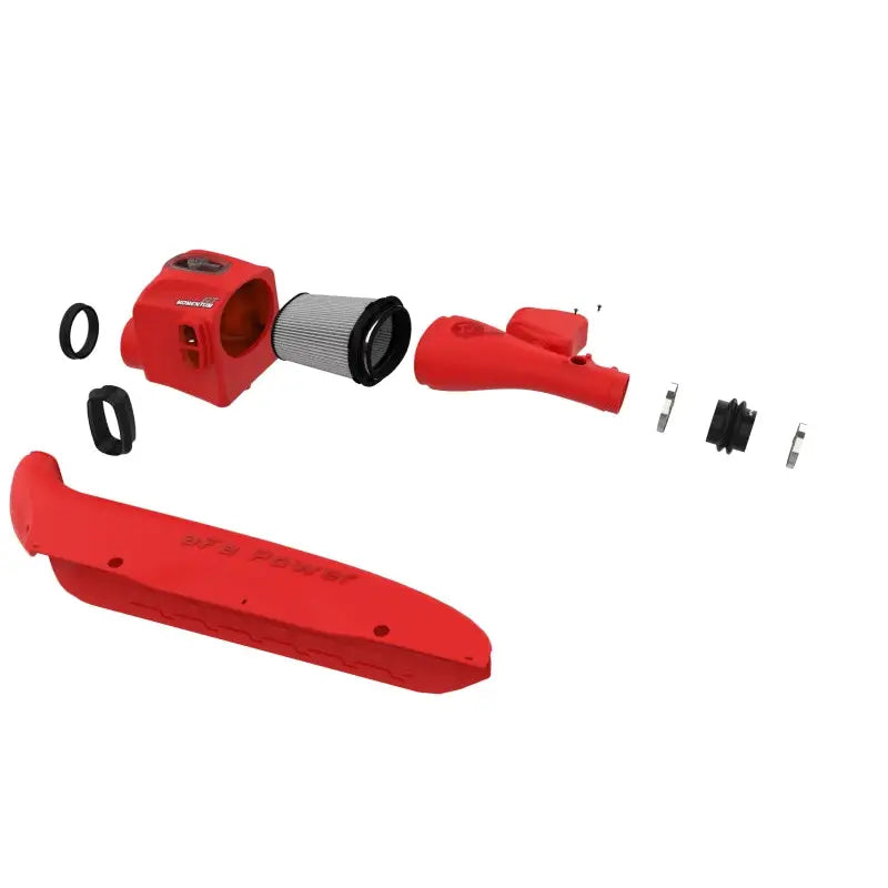 aFe 51-76005-R aFe 16-23 Toyota Tacoma V6 3.5L Momentum GT Red Edition Cold Air Intake System w/ Pro DRY S Filter