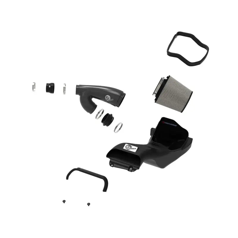 aFe 57-10010D aFe 17-20 Ford F-150/Raptor Track Series Carbon Fiber Cold Air Intake System With Pro DRY S Filters