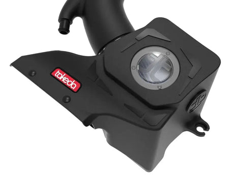 Black aftermarket Takeda Momentum Cold Air Intake System for Hyundai i30 N 2.0L