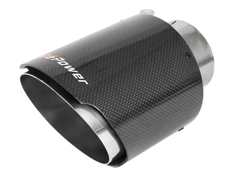 Carbon fiber exhaust tip for aFe Mach Force-Xp volkswagen gti axle-back exhaust system