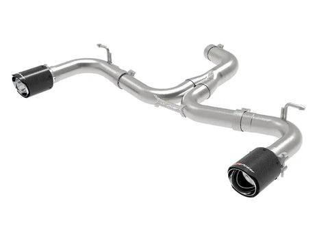 Dual-outlet stainless steel exhaust for Volkswagen GTI Mach Force-Xp axle-back system