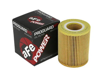 Oil filter and box for Ford F-150 3.0L Pro Guard HD Oil Filter upgrade