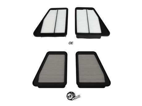 aFe 18-21 Kia Stinger V6-3.3L (tt) Magnum FLOW OE Replacement Air Filter w/ Pro DRY S Media - Truck & Automotive