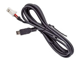 Black bypass cable with USB and white connector for aFe Scorcher Pro Bypass system