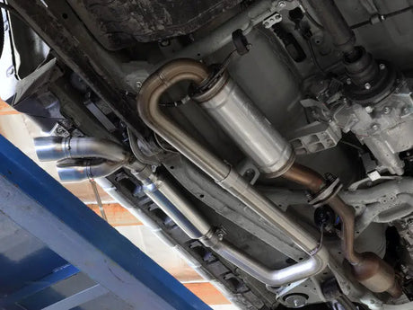 Suzuki Jimny Takeda cat-back exhaust system with 304 SS and black tip