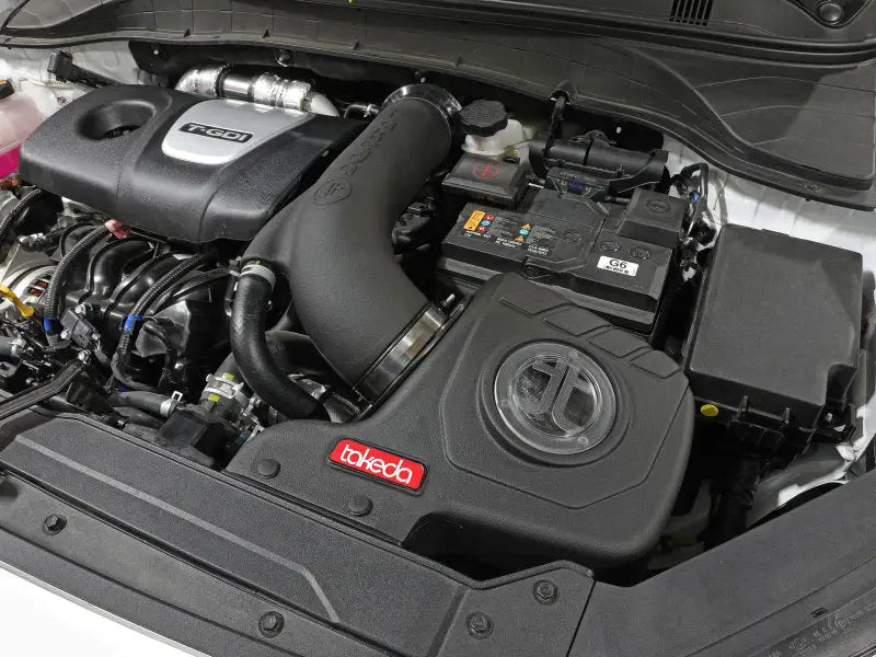 aFe 18-22 Hyundai Kona L4-1.6L (t) Takeda Momentum Cold Air Intake System w/ Pro Dry S Media - Truck & Automotive