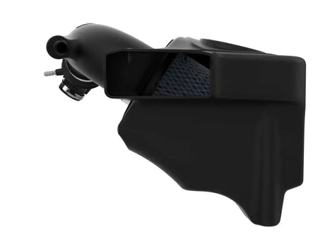 Black plastic Takeda Momentum Cold Air Intake with dark blue cone filter for Hyundai Kona