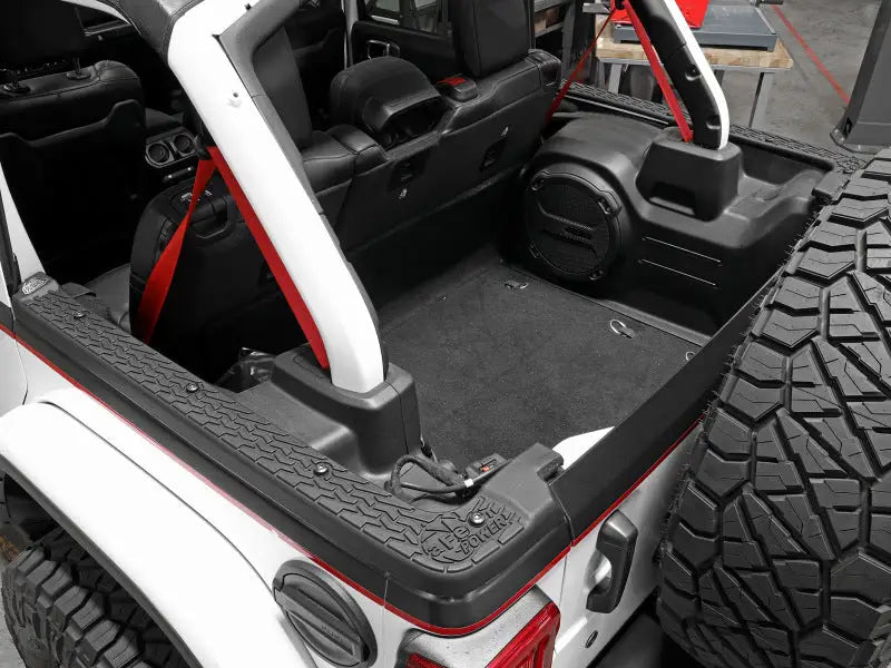 aFe 18-22 Jeep Wrangler JL (4-Door Models w/ 3-Piece Hard-Top Only) Terra Guard Tub Rail Covers - Truck & Automotive