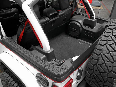 aFe 18-22 Jeep Wrangler JL (4-Door Models w/ 3-Piece Hard-Top Only) Terra Guard Tub Rail Covers - Truck & Automotive