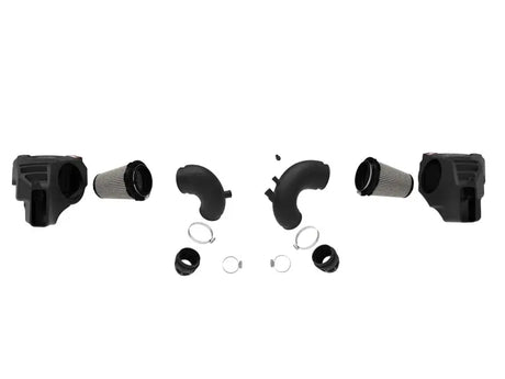 aFe 18-22 Kia Stinger V6-3.3L (tt) MagnumFORCE Intakes Stage-2 Pro DRY S, featuring heat-resistant XLPE polymer, radial flow air filters, and stainless-steel clamps for unmatched strength, Truck & Automotive, Air Intake Systems, AVADA - Best Sellers