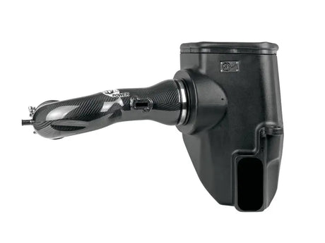 aFe 19-21 GM Trucks 5.3L/6.2L Track Series Carbon Fiber Cold Air Intake System W/ Pro Dry S Filters - Truck & Automotive