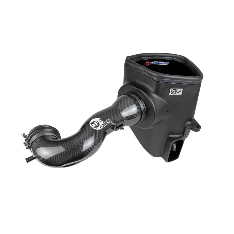 aFe 57-10015D aFe 19-21 GM Trucks 5.3L/6.2L Track Series Carbon Fiber Cold Air Intake System W/ Pro Dry S Filters