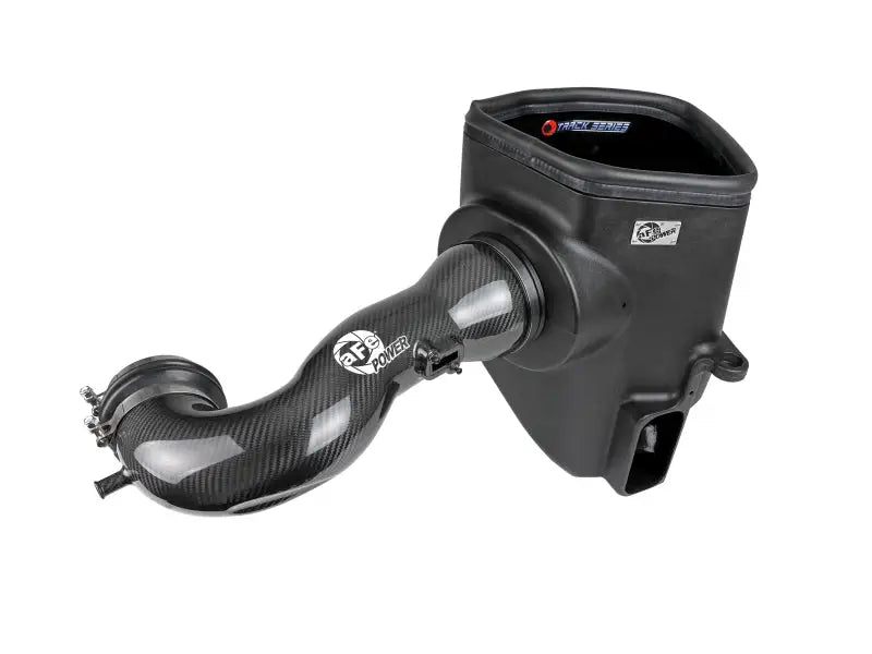 aFe 19-21 GM Trucks 5.3L/6.2L Track Series Carbon Fiber Cold Air Intake System W/ Pro Dry S Filters - Truck & Automotive