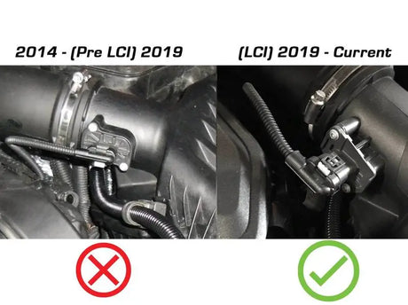 Automotive mass airflow sensor comparison for Mini Cooper MagnumFORCE Intake Stage-2