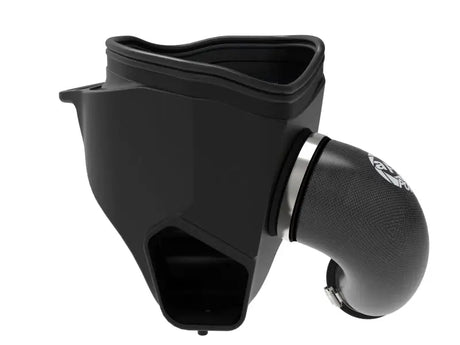 Black carbon fiber air intake system for BMW Z4 30i with cold air intake upgrade