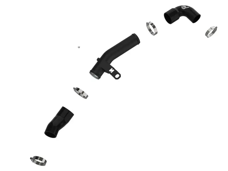 aFe 19-22 Hyundai Veloster N L4 2.0L (t) BladeRunner 2-1/2in Aluminum Hot Charge Pipe - Black - Truck & Automotive