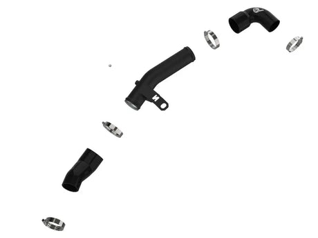 aFe 19-22 Hyundai Veloster N L4 2.0L (t) BladeRunner 2-1/2in Aluminum Hot Charge Pipe - Black - Truck & Automotive