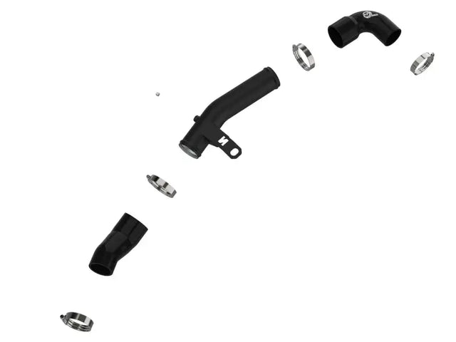 aFe 19-22 Hyundai Veloster N L4 2.0L (t) BladeRunner 2-1/2in Aluminum Hot Charge Pipe - Black - Truck & Automotive