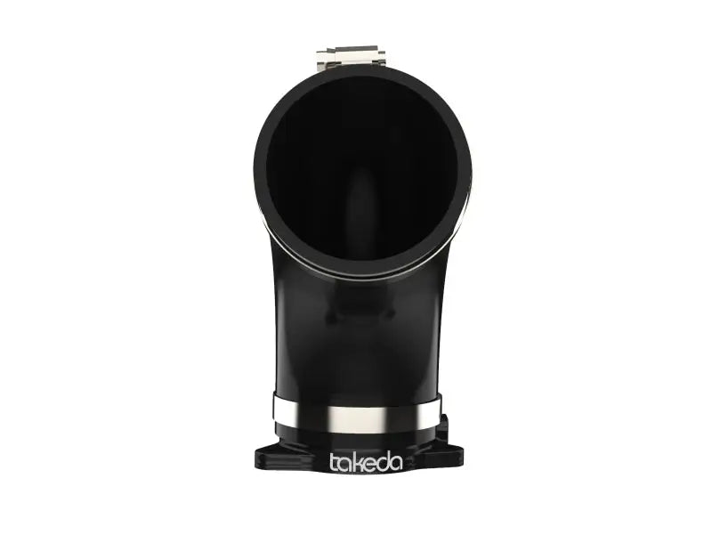 aFe 2019-2020 Hyundai Veloster N L4-2.0L (T) Takeda Turbo Inlet with Takeda Intake: CNC machined, black anodized finish for RV, automotive, powersports.