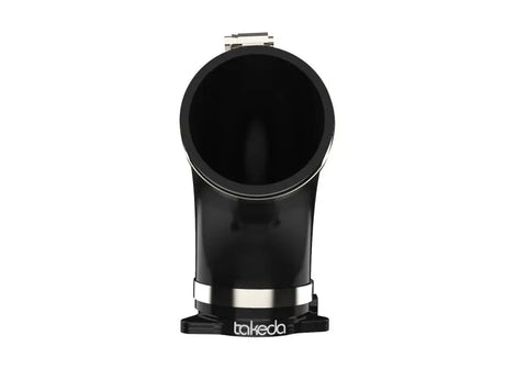 aFe 2019-2020 Hyundai Veloster N L4-2.0L (T) Takeda Turbo Inlet with Takeda Intake: CNC machined, black anodized finish for RV, automotive, powersports.