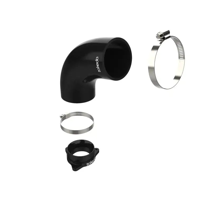 aFe Turbo Inlet with Takeda Intake for 2019-2020 Hyundai Veloster N, enhances automotive performance, off-road, marine, exterior, truck accessories.