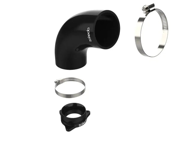 aFe Turbo Inlet with Takeda Intake for 2019-2020 Hyundai Veloster N, enhances automotive performance, off-road, marine, exterior, truck accessories.