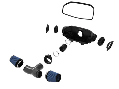aFe 2020 Chevrolet Corvette C8 Track Series Carbon Fiber Cold Air Intake System With Pro 5R Filters - Truck & Automotive