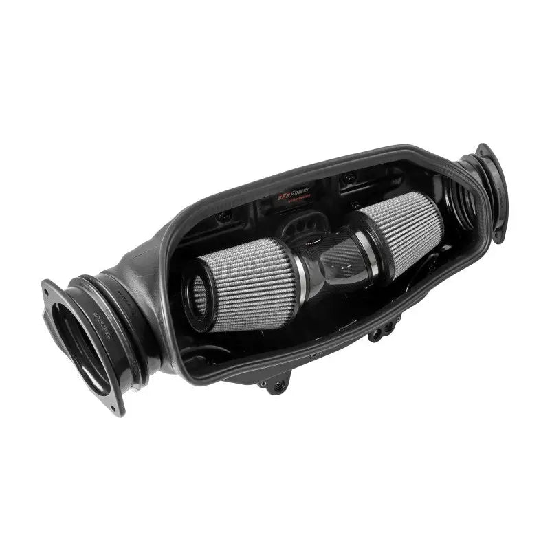 aFe 57-10013D aFe 2020 Corvette C8 Track Series Carbon Fiber Cold Air Intake System With Pro DRY S Filters