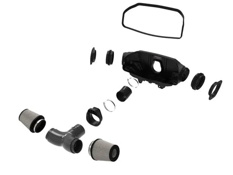 aFe 2020 Corvette C8 Track Series Carbon Fiber Cold Air Intake System With Pro DRY S Filters - Truck & Automotive