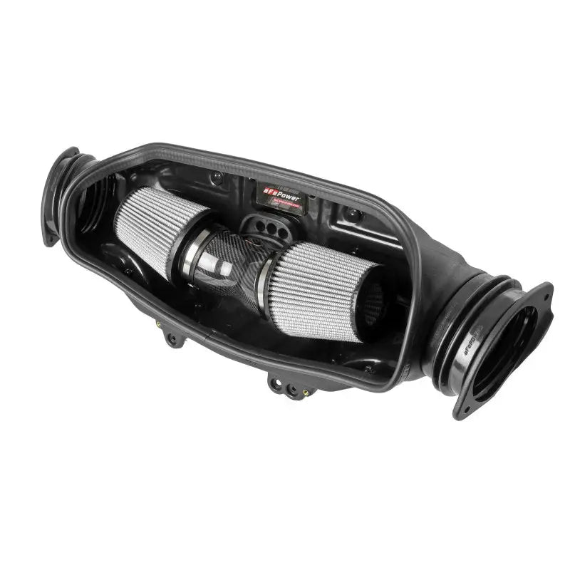 aFe 57-10013D aFe 2020 Corvette C8 Track Series Carbon Fiber Cold Air Intake System With Pro DRY S Filters