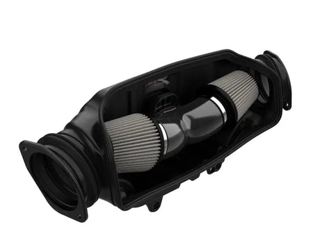 aFe 2020 Corvette C8 Track Series Carbon Fiber Cold Air Intake System With Pro DRY S Filters - Truck & Automotive