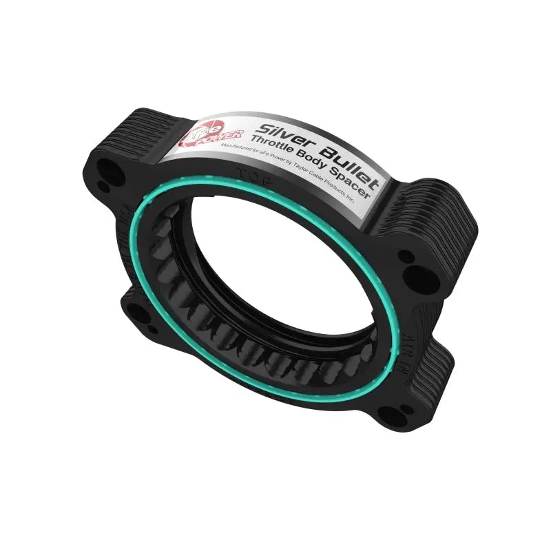 aFe 46-34017B aFe 2020 Vette C8 Silver Bullet Aluminum Throttle Body Spacer / Works With Factory Intake Only - Blk