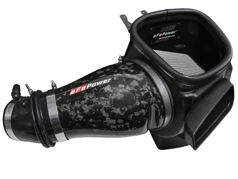 aFe 2021 Dodge Durango SRT Hellcat Track Series Carbon Fiber Cold Air Intake System w/ Pro DRY S - Truck & Automotive