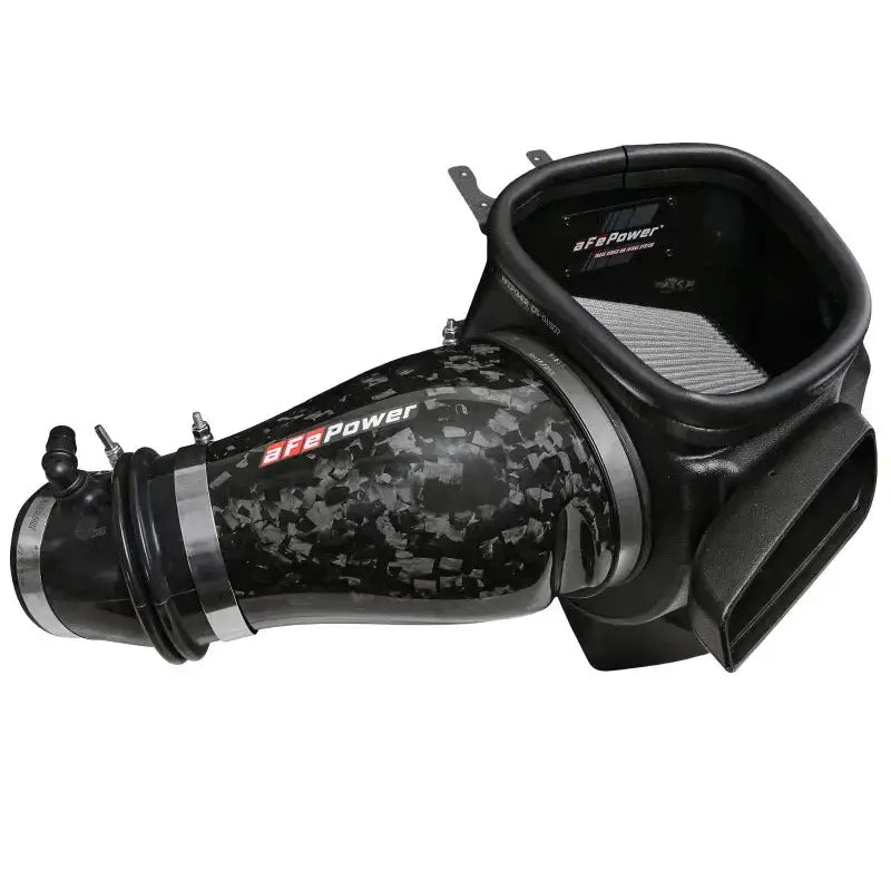 aFe 2021 Dodge Durango SRT Hellcat Track Series Carbon Fiber Cold Air Intake System w/ Pro DRY S - Truck & Automotive